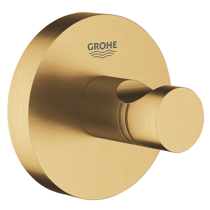 Háček Grohe Essentials na płaszcz kúpeľový, zlatý