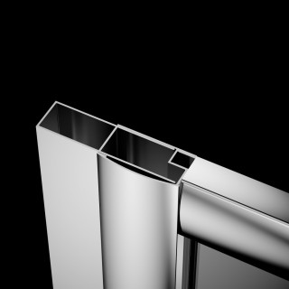 Profil poszerzający Radaway Premium Plus, +4cm, chróm