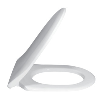 Sedátko Villeroy&Boch Subway SlimSeat, Oválna, biela