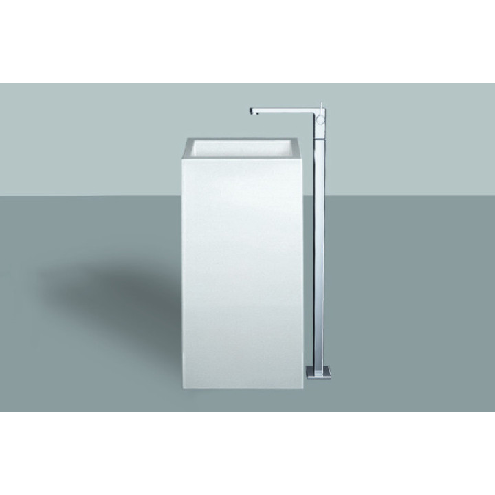 Umývadlo voľne stojaca Alape Q-Series, štvorcová, 329x329mm, bez prepadu, łatwa w pielęgnacji, WT.RX325QS, biela