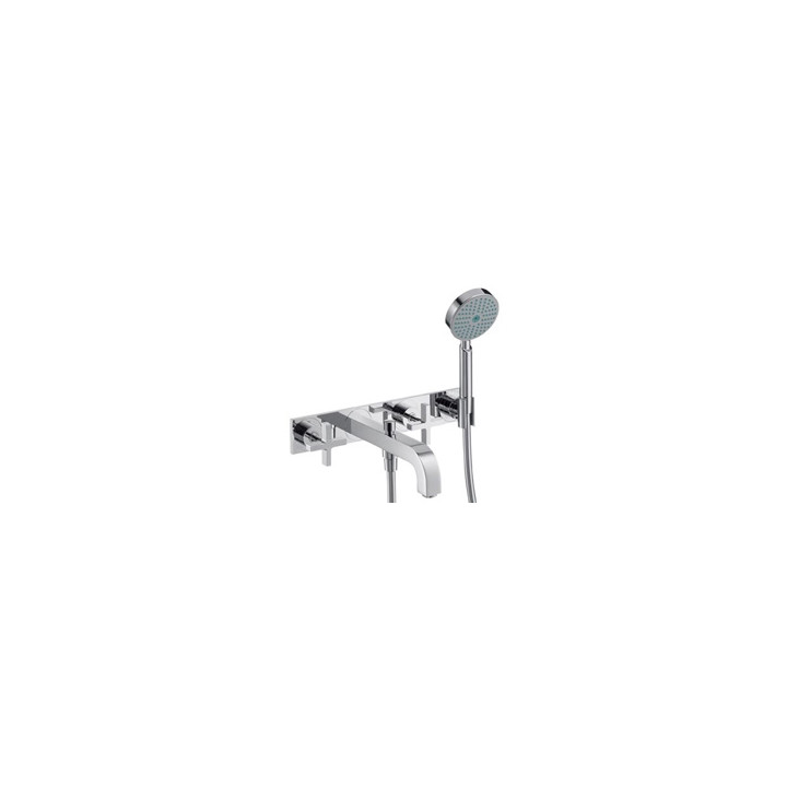 Bateria Axor Citterio wannowa 3-otworowa podtynkowa, element zewnętrzny- sanitbuy.pl