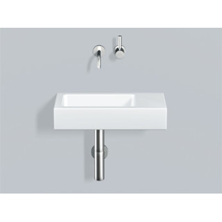 Umývadlo závesné Alape Xplore.S XS-Series, obdĺžniková, 500x268mm, bez prepadu, otvor na batériu s pravé, łatwa w pielęgnacji, W