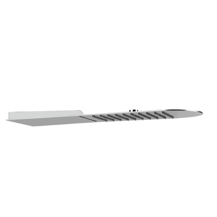 Horná sprcha Gessi Tondo 200, montáž do stieny, 3mm grubości, mirror steel