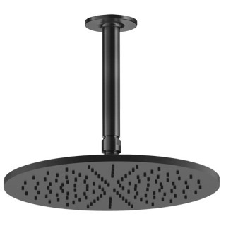 Horná sprcha Gesssi Inciso, okrúhla, 300mm, rameno nástenné, chróm