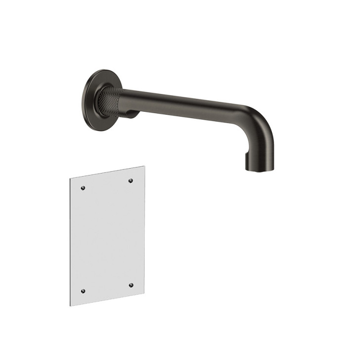 Elektronické umyvadlová batéria Gessi Inciso, na postavení, výška 240mm, chróm