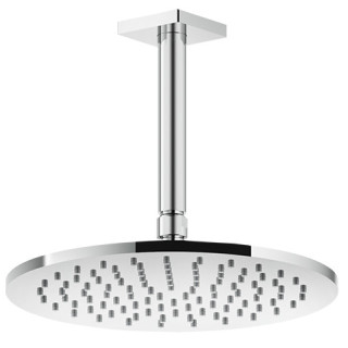 Horná sprcha Gessi Rilievo, okrúhla, 250mm, stropné pripojenie, chróm