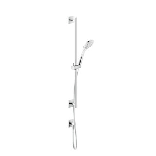 Horná sprcha Gessi Rilievo, štvorcová, 250x250mm, stropné pripojenie, chróm