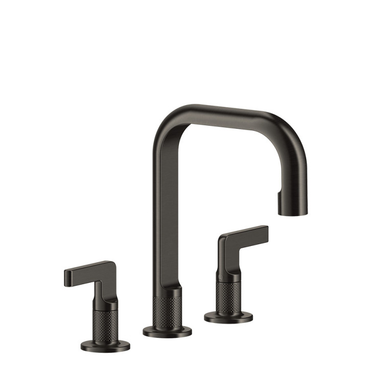 Umyvadlová batéria 3-otvorová Gessi Inciso, na postavení, výška 145mm, bez zátky, chróm