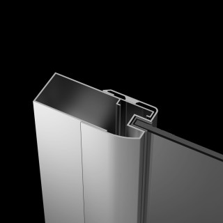 Profil U poszerzający Carena + 10 mm Radaway chróm- sanitbuy.pl