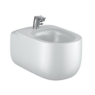 Závesné wc Roca Beyond, bez splachovacieho kruhu, 58x40cm, Maxi Clean, biela