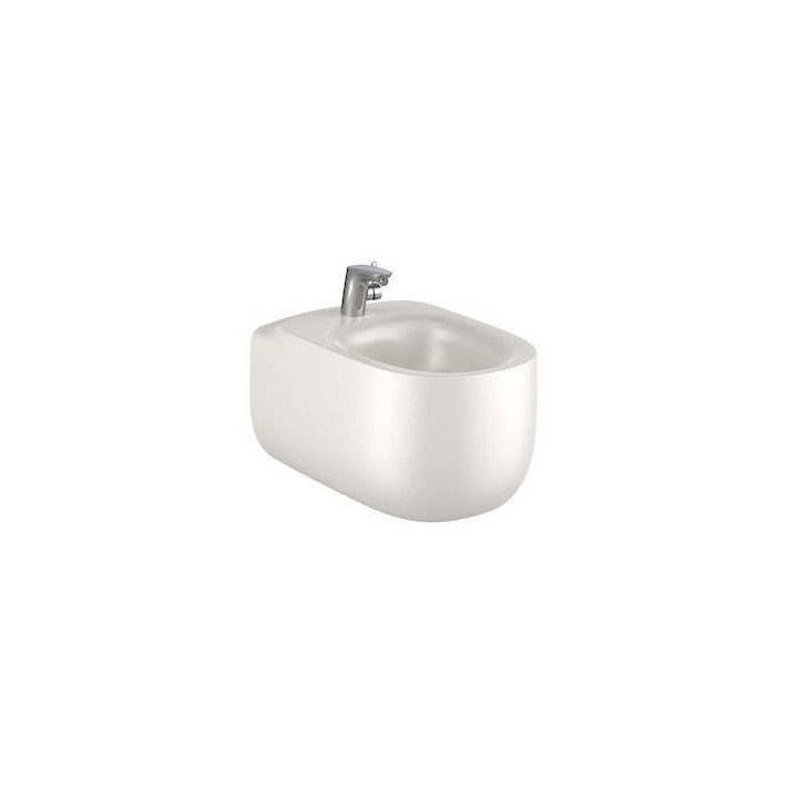 Závesné wc Roca Beyond, bez splachovacieho kruhu, 58x40cm, Maxi Clean, biela