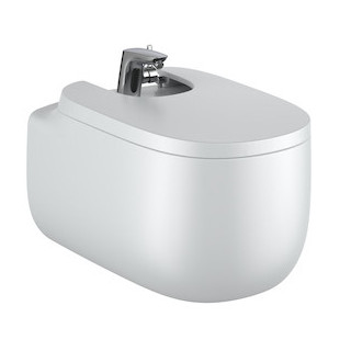 Závesný bidet Roca Beyond, 58x40cm, biely