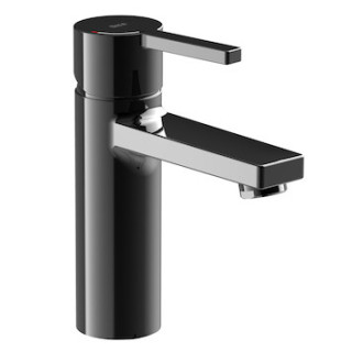 Umyvadlová batéria Roca Naia Black, na postavení, výška 167mm, bez zátky, čierna