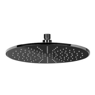 Horná sprcha Roca Rainsesne ExtraSlim, okrúhla, 303mm, mosiężna, čierna
