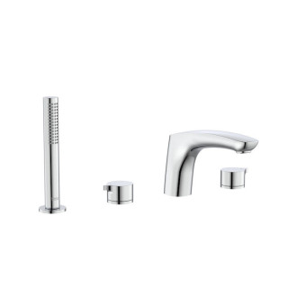 Batéria vaňová-sprchová 4-otvorová Roca Insignia, výtokové rameno 223mm, so sprchovým systemom, chróm