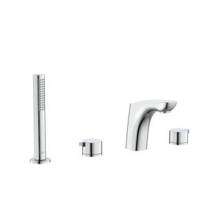 Batéria vaňová-sprchová 4-otvorová Roca Insignia, výtokové rameno 223mm, so sprchovým systemom, chróm