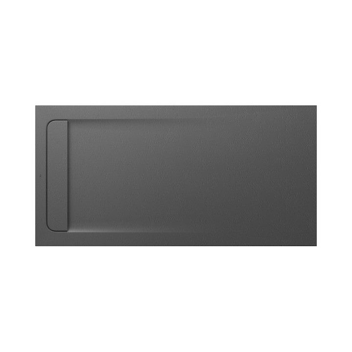 Sprchová vanička pravouhlý Roca Aquos, 1400x800mm, ultracienki, Stonex, biely