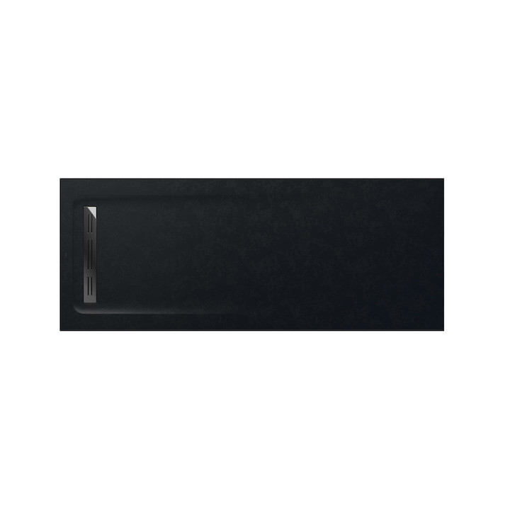 Sprchová vanička pravouhlý Roca Aquos, 1600x800mm, ultracienki, Stonex, biely