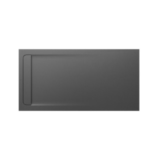 Sprchová vanička pravouhlý Roca Aquos, 1800x800mm, ultracienki, Stonex, biely