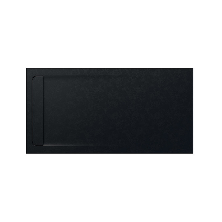 Sprchová vanička pravouhlý Roca Aquos, 1800x800mm, ultracienki, Stonex, biely