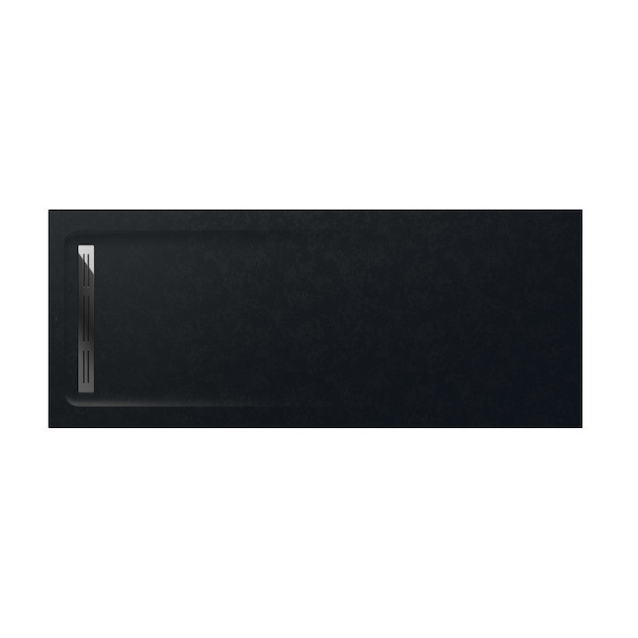 Sprchová vanička pravouhlý Roca Aquos, 1800x800mm, ultracienki, Stonex, biely