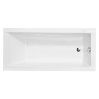 Vaňa obdĺžniková Besco Modern Slim, 140x70cm, akrylová, biela