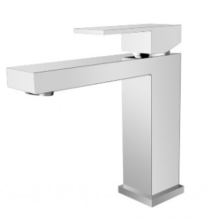 Umyvadlová batéria Besco Varium / Modern I, na postavení, výška 307mm, chróm