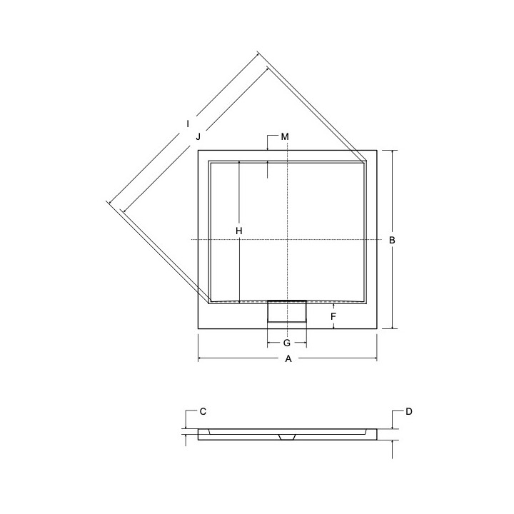 Sprchová vanička pravouhlý Besco Axim Ultraslim, 120x90cm, akrylátové, biely