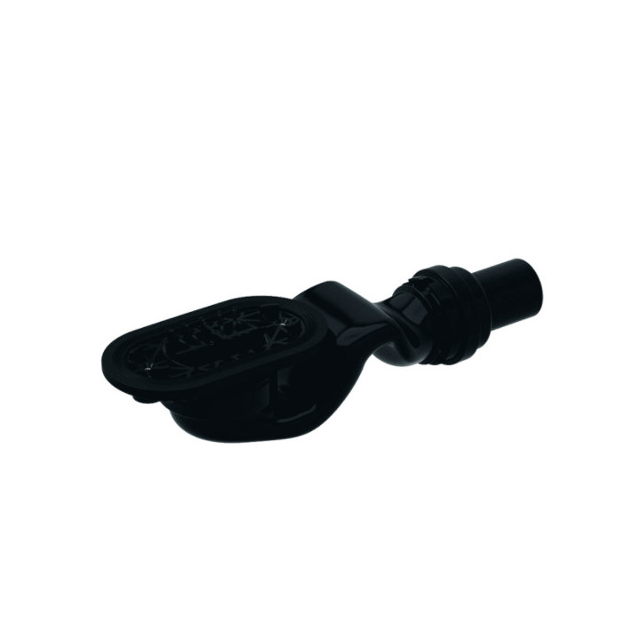 Sifón pre sprchové vaničky Geberot Sestra, výška 7cm, čierna