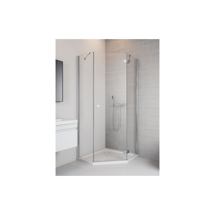 Sprchový kút Radaway Essenza New PTJ symetrická ľavé, 90x90