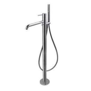 Vaňová batéria  4-otvorová Vema Maira, na postavení, výtokové rameno 155mm, so sprchovým systemom, chróm