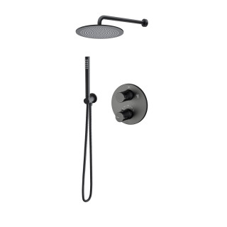 Sprchový set Vema Maira, podomietkový, Batéria termostatická, 2 výstupy vody, Horná sprcha okrúhla 20cm, chróm