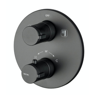 Batéria natryskowo-vaňová Vema Maira, 2 výstupy vody, objímku 160mm, chróm
