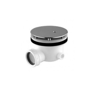 Sifón pre sprchové vaničky Novellini śr. 90 mm - chróm