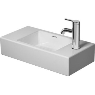 Umývadlo nábytkové malá Duravit Vero Air, 50x25cm, otvor na batériu s pravé stronie, bez prepadu, biela