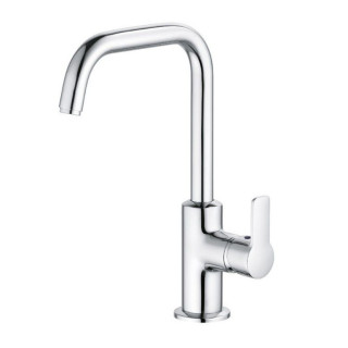 Umyvadlová batéria Klufi Pure&Easy, na postavení, výška 280mm, sterowanie boczne, Súprava odtokový, chróm