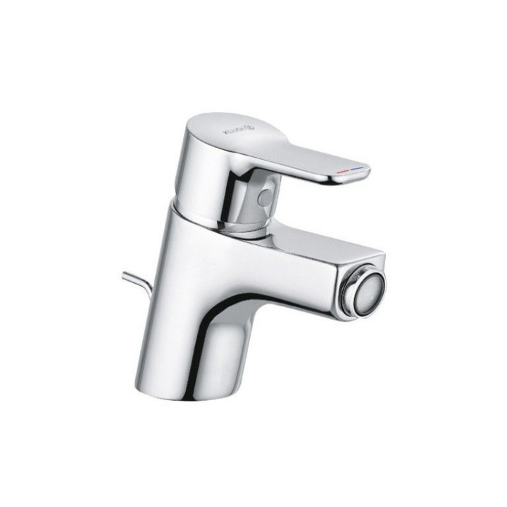Umyvadlová batéria Kludi Pure&Easy, na postavení, výška 125mm, Súprava odtokový, chróm