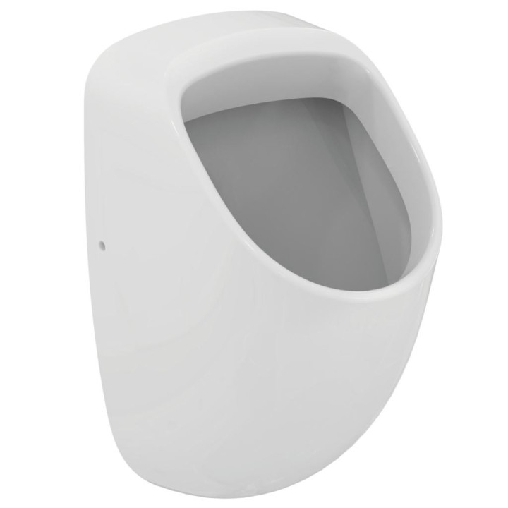 Pisoár Ideal Standard Connect, dopływ vody z tyłu, biely