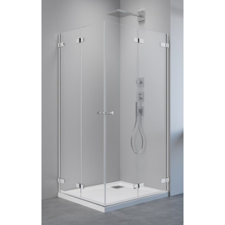 Dverí sprchové do niky Radaway Essenza Pro White DWJ 90, pravé, 900x2000mm, biely profil