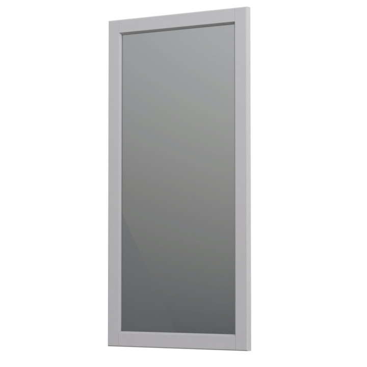 Nástěnné zrcadlo Oristo Montebianco, 40cm, pod opcjonalne svietidlo, biely matnéný