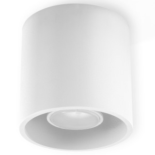 Plafon Sollux Ligthing Orbis 1, 10cm, GU10 1x40W, šedý