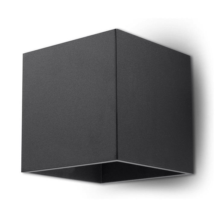 Nástenné svietidlo Sollux Ligthing Orbis 1, 10cm, okrúhly, G9 1x40W, čierna
