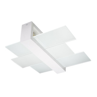 Plafon Sollux Ligthing Feniks 2, 43cm, E27 2x60W, drevo naturalne