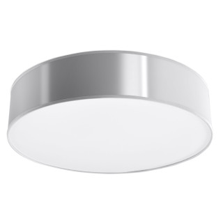 Plafon Sollux Ligthing Arena 45, okrúhly, 45cm, E27 3x60W, čierna