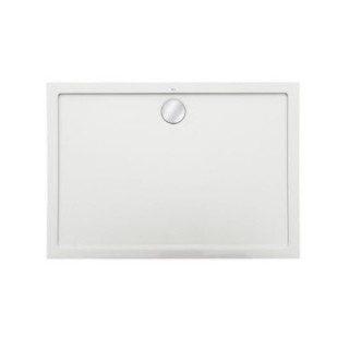 Sprchová vanička pravouhlý Roca Aeron, 100x90cm, kompozytowy, Stonex, ultrapłaski, biely
