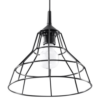 Lampa Závěsná Sollux Ligthing Anata, 25cm, E27 1x60W, biela