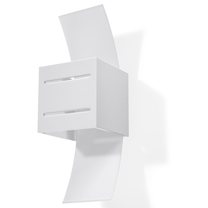 Nástenné svietidlo Sollux Ligthing Lorento, 10x30cm, G9 1x40W, šedý
