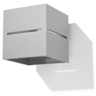 Nástenné svietidlo Sollux Ligthing Lobo, 10cm, G9 1x40W, čierna