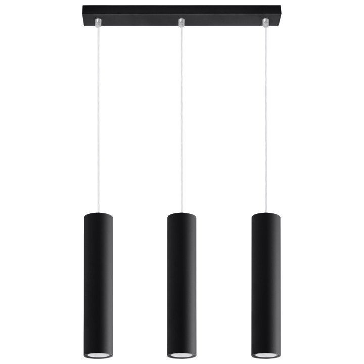 Lampa Závěsná Sollux Ligthing Lagos 3, 45cm, GU10 3x40W, biely