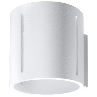 Nástenné svietidlo Sollux Ligthing Celia, 42cm, E27, 2x60W, chróm/biely